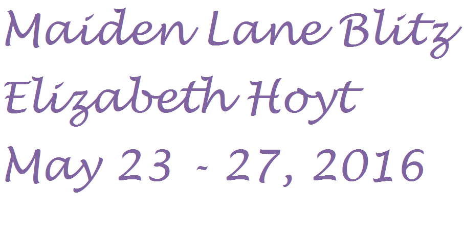 %name Maiden Lane Blitz Day 2: Coffee With 2016 Historical Short Finalist Elizabeth Hoyt